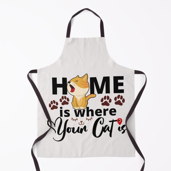 Artikelvorschau, Home is where your cat is entworfen und verkauft von dogcuddleralert.
