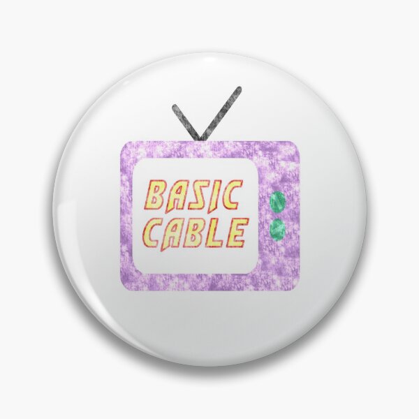 Item preview, Basic cable 90's 2000's retro television meme joke designed and sold by Captain-Jackson.