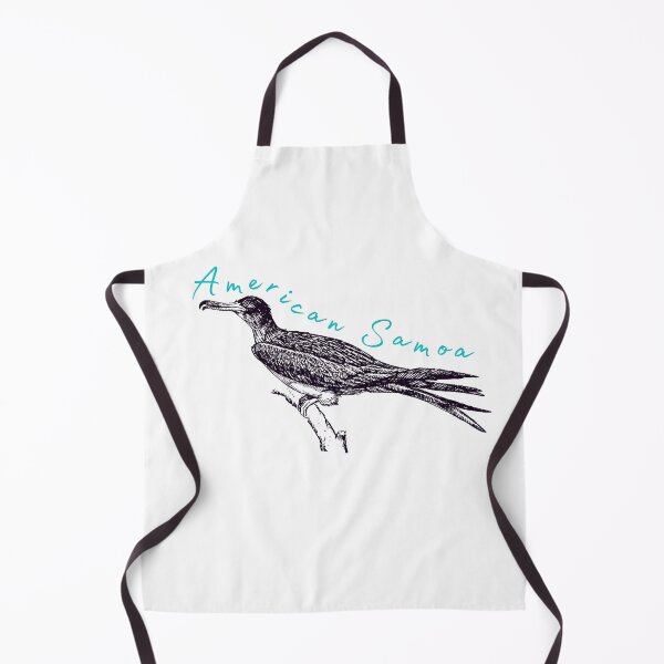 Item preview, American Samoa National Park frigatebird logo designed and sold by TheWaterBirds.