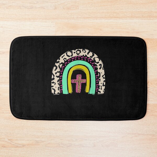 Item preview, He Is Risen Leopard Rainbow Christian Jesus Easter Day  designed and sold by sariyahharry.