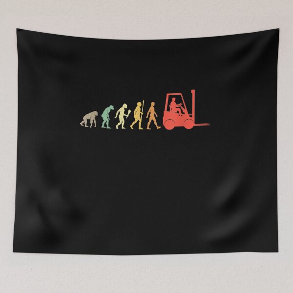 Item preview, Funny Forklift Operator Evolution Gift Vintage Forklift  designed and sold by sariyahharry.