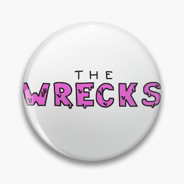 Item preview, The Wrecks Pink Dripping Logo designed and sold by Rocket-To-Pluto.