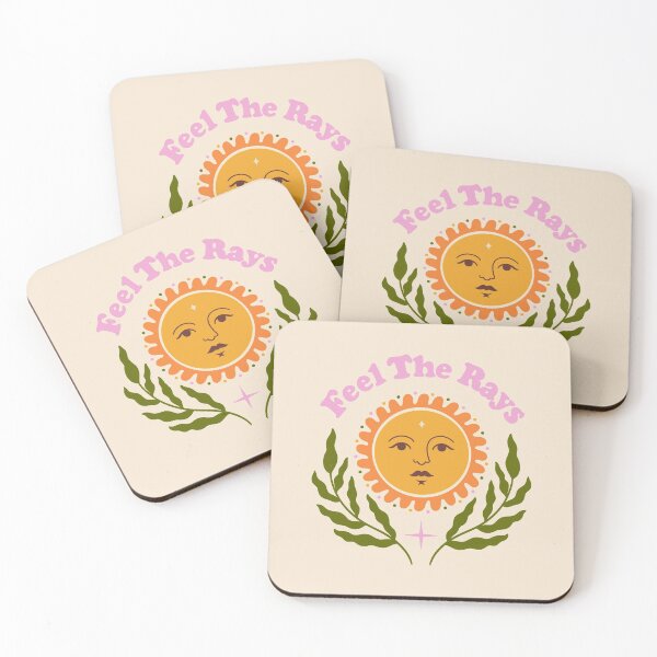 Item preview, Feel The Rays Sunshine Sun Boho Retro designed and sold by trajeado14.