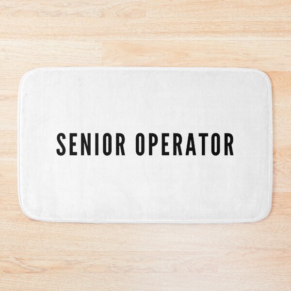 Item preview, Senior Operator designed and sold by armytshirts.