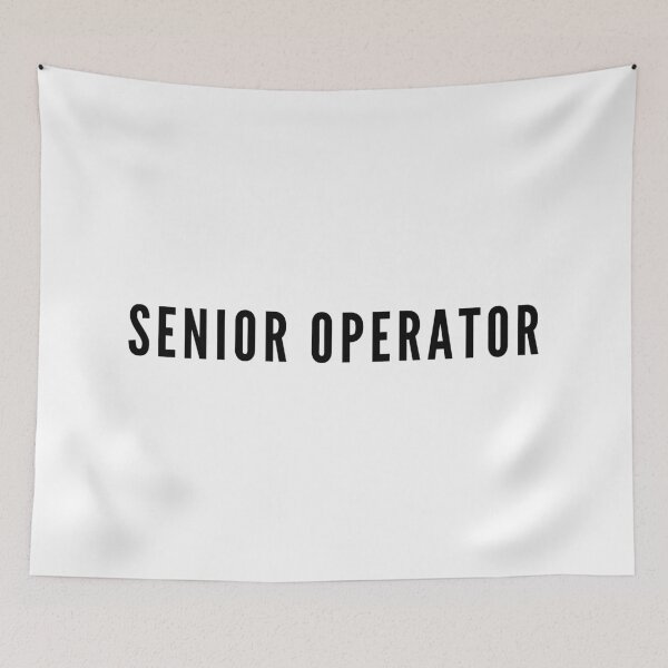 Item preview, Senior Operator designed and sold by armytshirts.