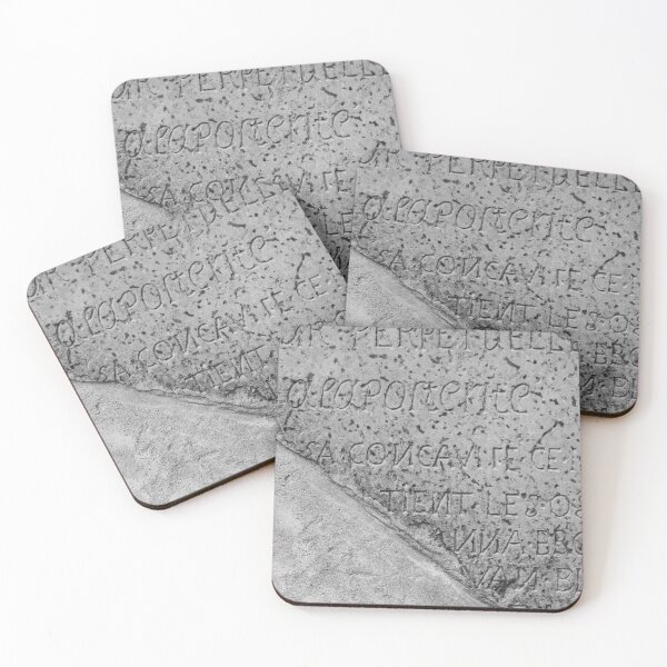 Item preview, Latin inscriptions in black and white designed and sold by Photostacia.