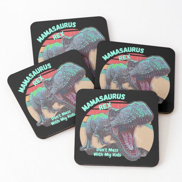 Item preview, Mamasaurus Rex - Don't Mess With My Kids - Fierce Mama Dinosaur designed and sold by ittybittyowl.