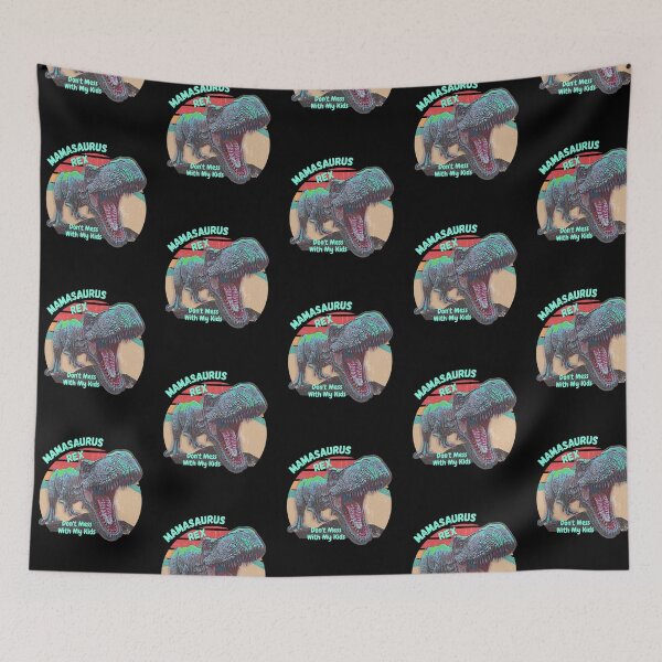 Item preview, Mamasaurus Rex - Don't Mess With My Kids - Fierce Mama Dinosaur designed and sold by ittybittyowl.