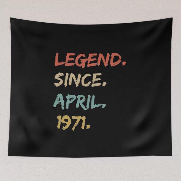 Item preview, Legend Since April 1971 50th Birthday Gift 50 Years Old Essential designed and sold by InitialModel.