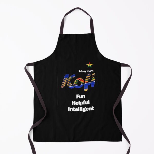 Item preview, Friday Born Ghanaian Male Name 'Kofi' in blue designed and sold by WhoWeAre.