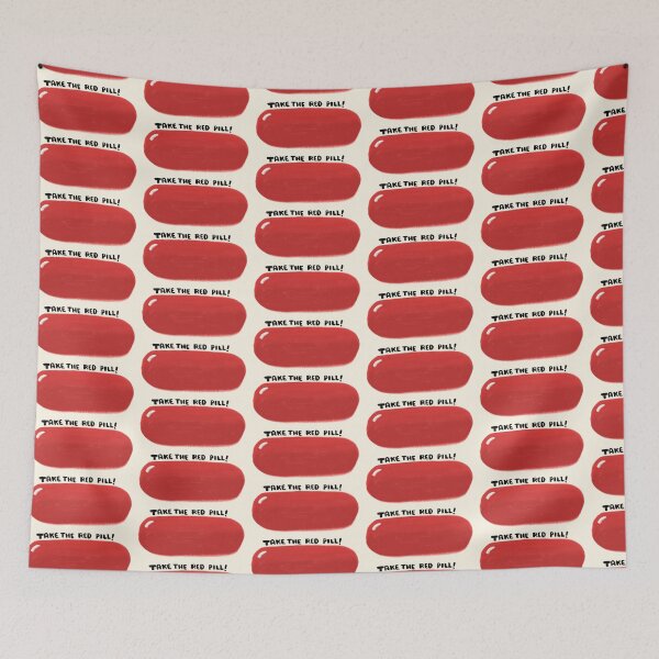 Item preview, Take the red pill designed and sold by SabrinaGold.