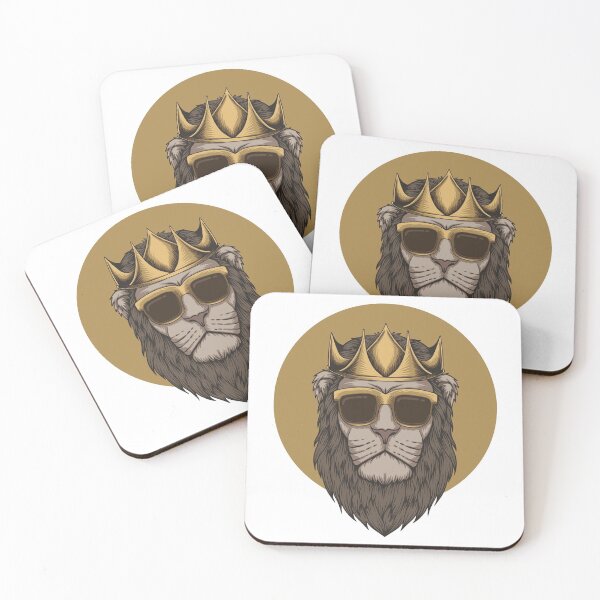 Item preview, Lion king crown head vector designed and sold by sevenforArt.