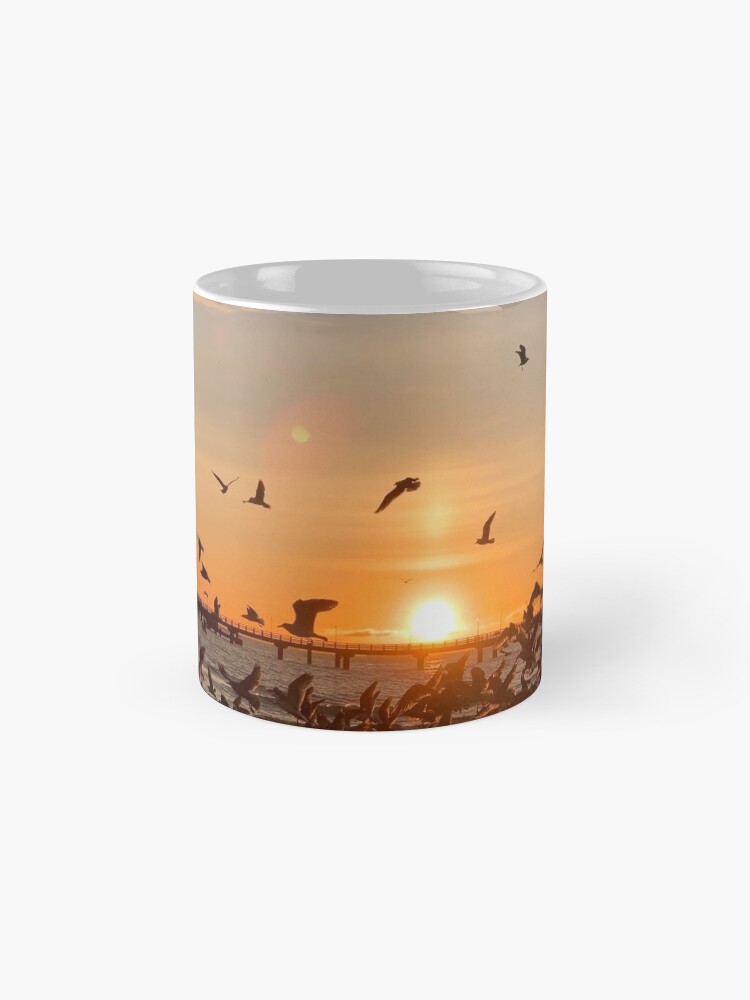 Alternative Ansicht von Vogel-Aufgang, Usedom Tasse