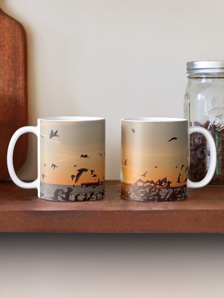 Alternative Ansicht von Vogel-Aufgang, Usedom Tasse