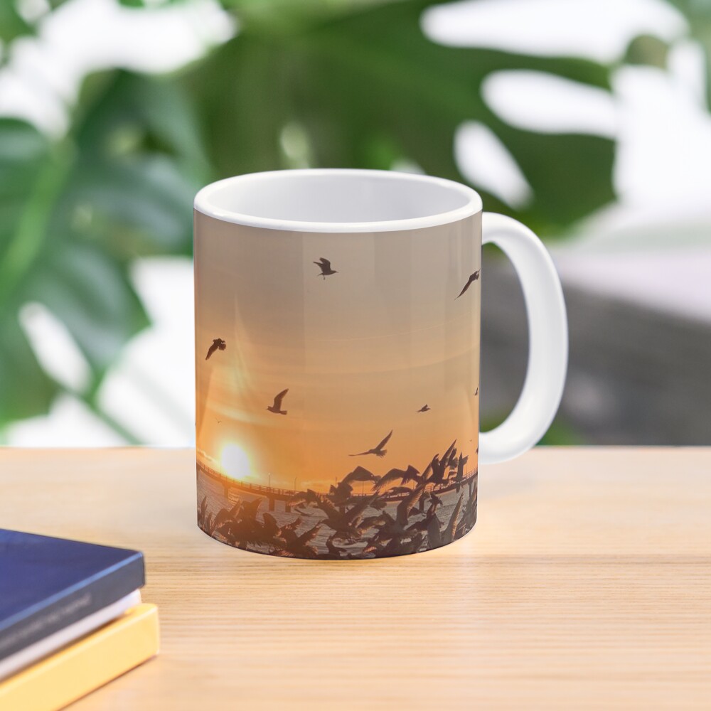 Vogel-Aufgang, Usedom Tasse