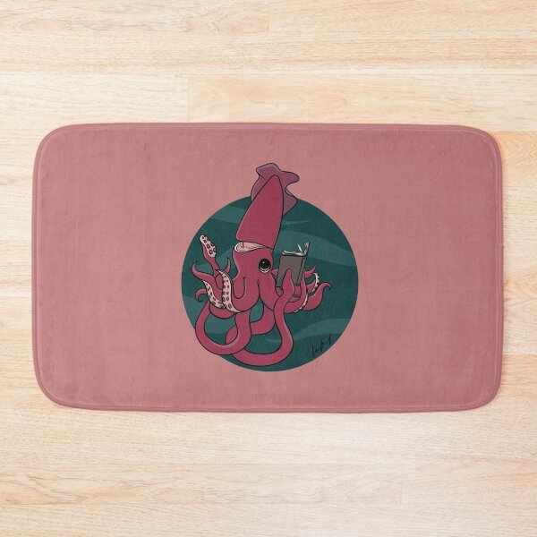 Item preview, Squid Reading A Book designed and sold by eelregularity.