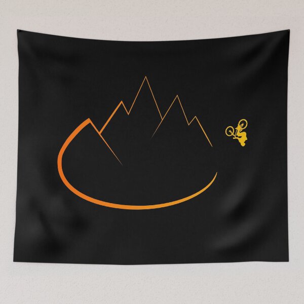 Item preview, Mountain bike back flip on mountain trail designed and sold by shaune23.