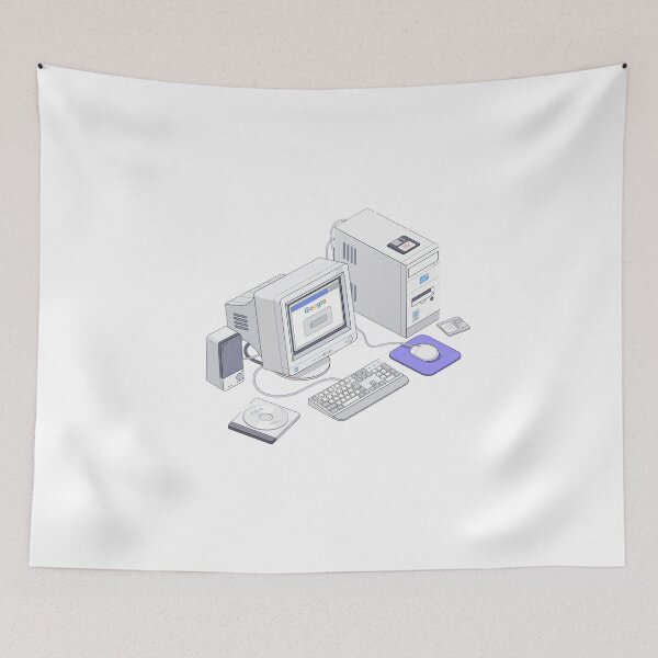 Item preview, Retro PC Setup designed and sold by GamerPub.