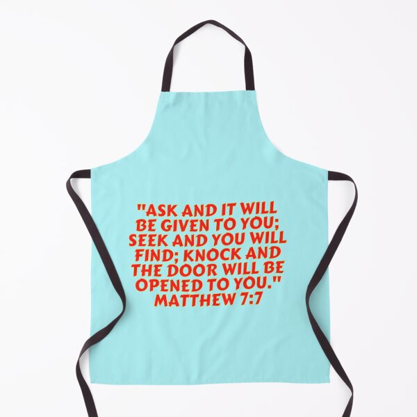 Item preview, Versículo de la Biblia Mateo 7: 7 designed and sold by Prayingwarrior.