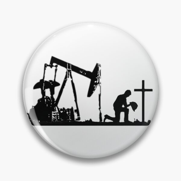 Item preview, Cowboy Cross, but Oilfield Edition designed and sold by AnnieBeeThree.