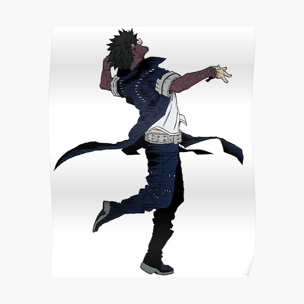 Dabi Dance Poster By TapeDeckArtist Redbubble