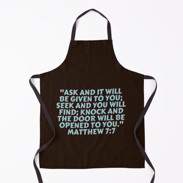 Item preview, Versículo de la Biblia Mateo 7: 7 designed and sold by Prayingwarrior.