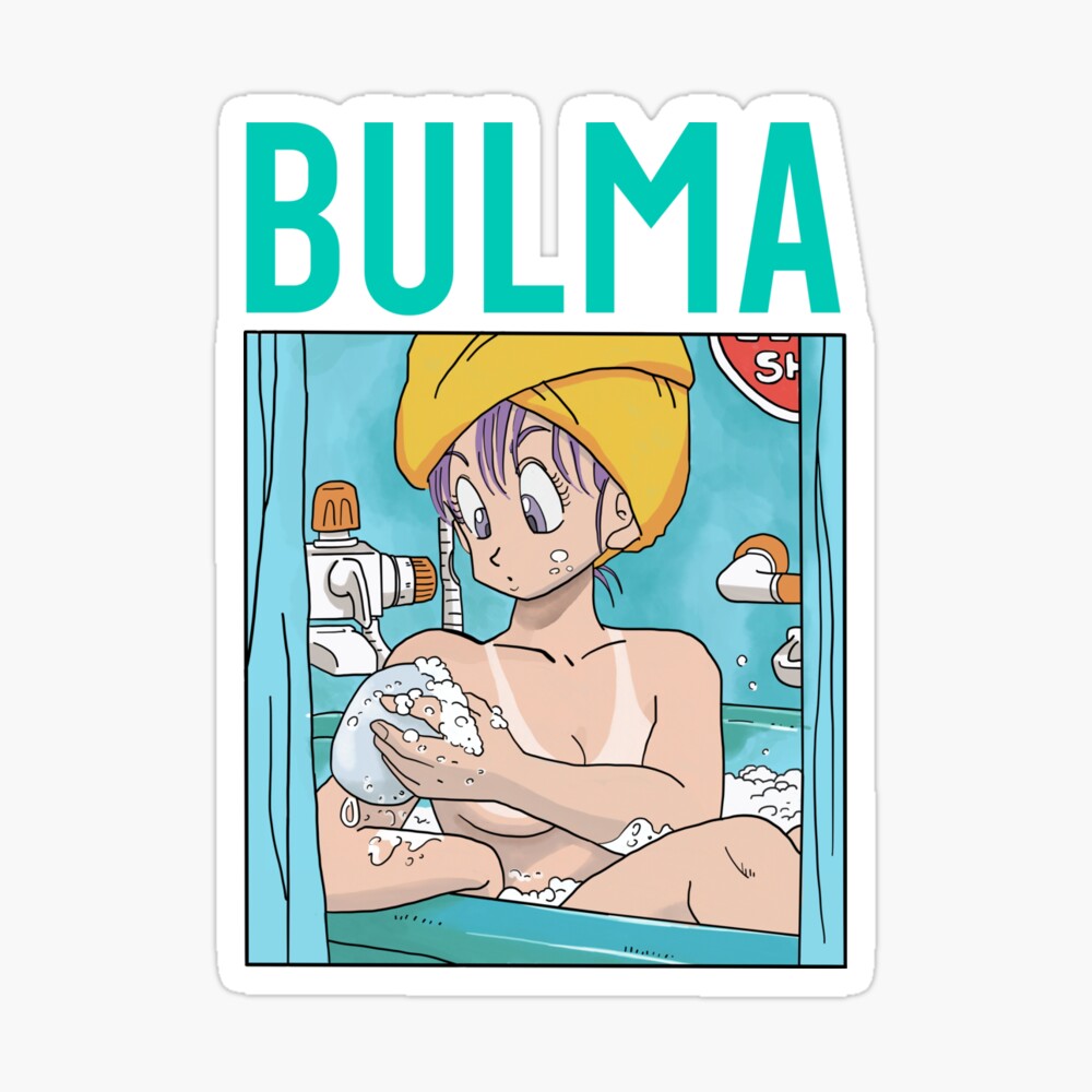 Bulma showering