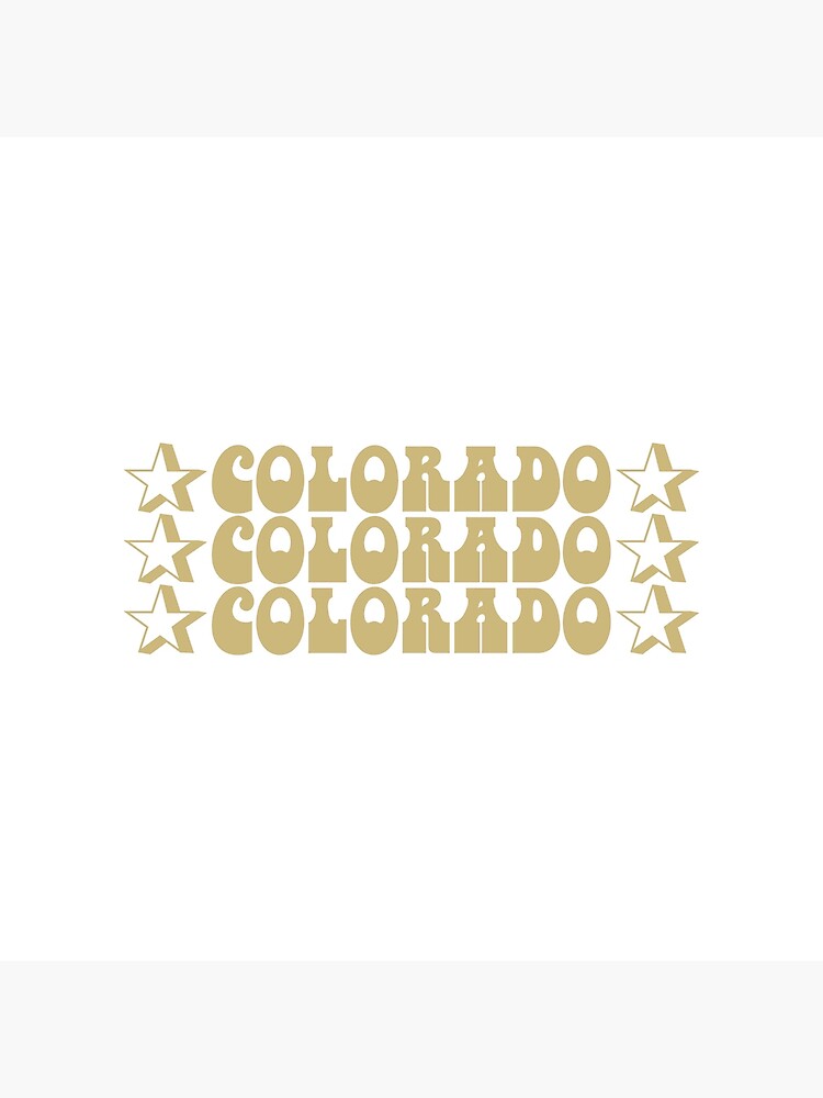 Discover Colorado - Tan Premium Matte Vertical Poster