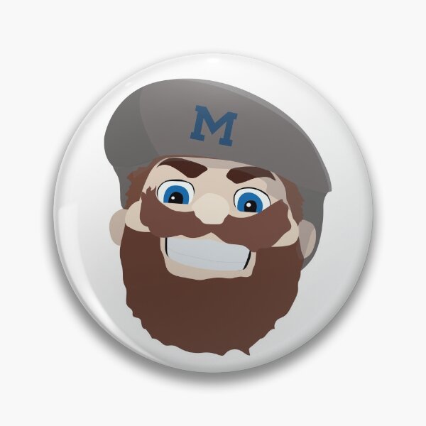 Artikelvorschau, Marvin der Bergmann - Groß entworfen und verkauft von MINES STICKERS.