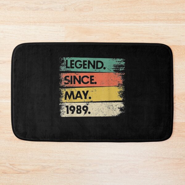 Item preview, Vintage 32 Years Old 32nd Birthday Legend Since May 1989 Gift  designed and sold by venitamara.