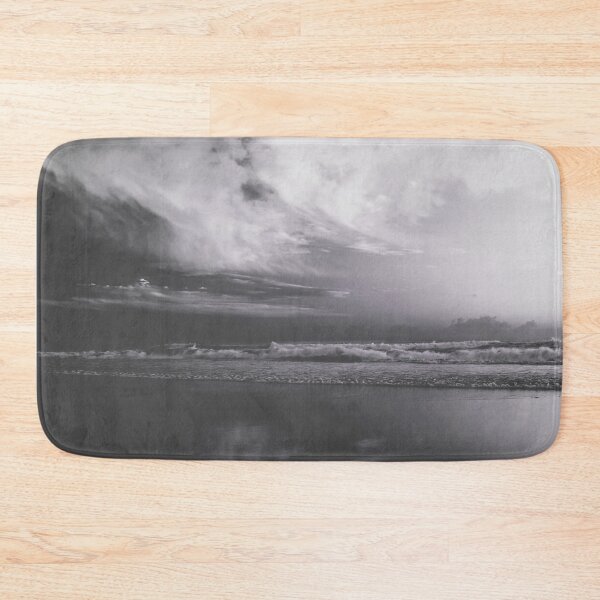 Item preview, Black and white beach and dramattic sky designed and sold by Schuva.