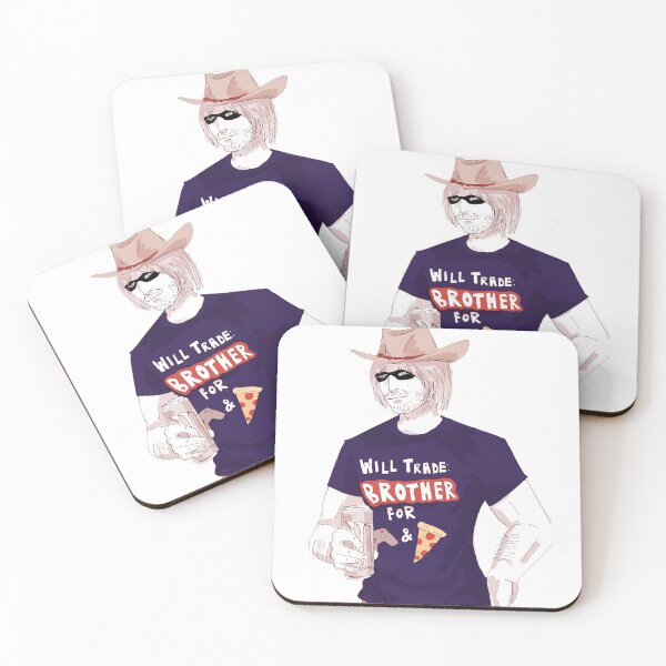 Item preview, Will trade brother for video games and pizza designed and sold by Emmett C.