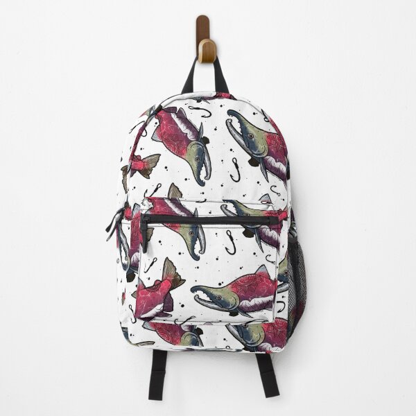 Item preview, Susitna Salmon Run on White designed and sold by Artbybrittneyk.