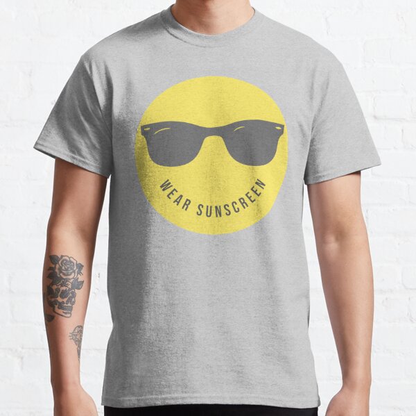 Funny Sunscreen SPF Sunglasses T-shirt