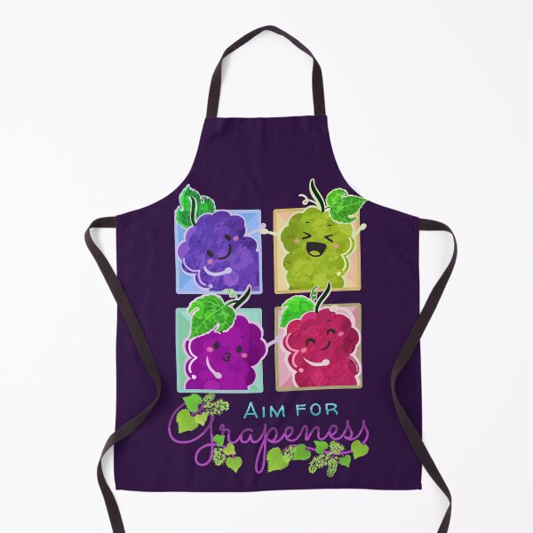 Item preview, Aim for Grapeness - Punny Garden designed and sold by PunnyGarden.