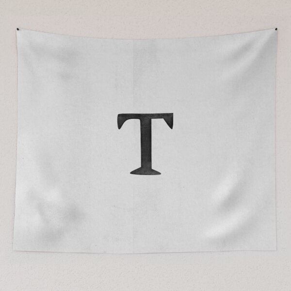 Item preview, Letter T designed and sold by indigogreypayne.