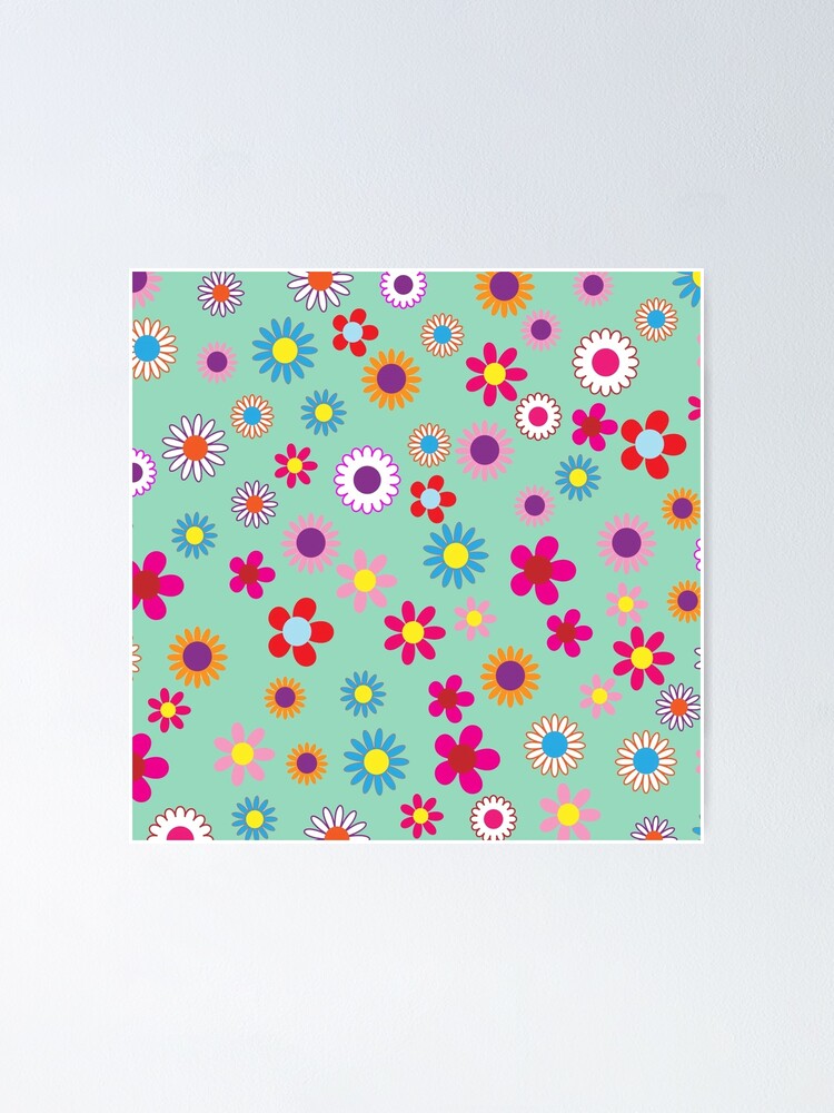 Thumbnail 1 of 3, Poster, Flower Power designed and sold by MScott-Photo.