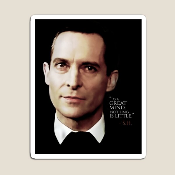 Aperçu de l'œuvre Sherlock Holmes Jeremy Brett - Pour un grand esprit, rien n'est petit créée et vendue par imageren.