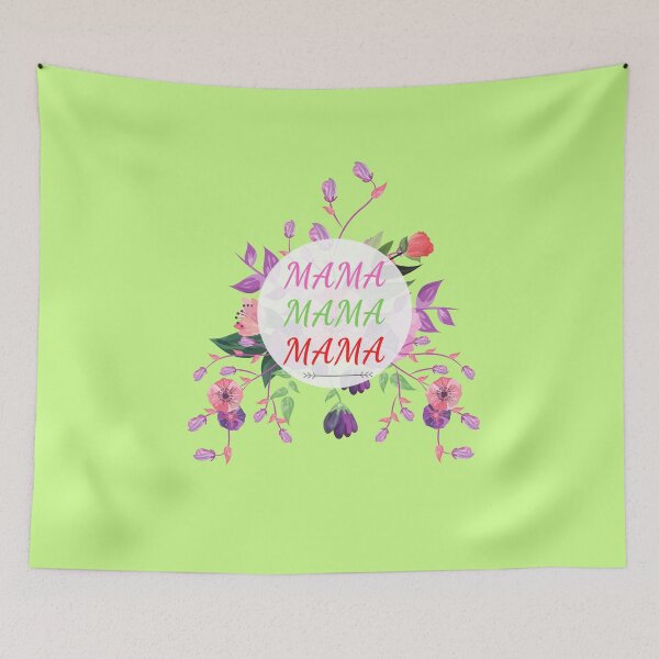 Item preview, mama love flowers shirt,cute gift for mom  designed and sold by Amirebdesign.