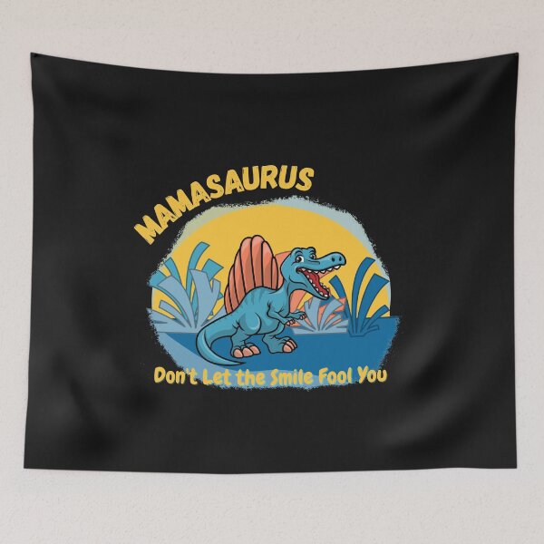 Item preview, Mamasaurus - Don't Let the Smile Fool You - Mother's Day - Birthday designed and sold by ittybittyowl.