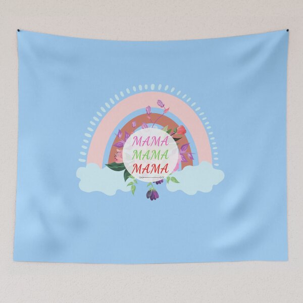 Item preview, mama love flowers rainbow shirt,cute gift for mom  designed and sold by Amirebdesign.