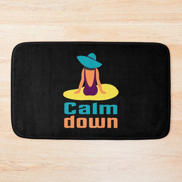Item preview, calm down, beach designed and sold by efenem.