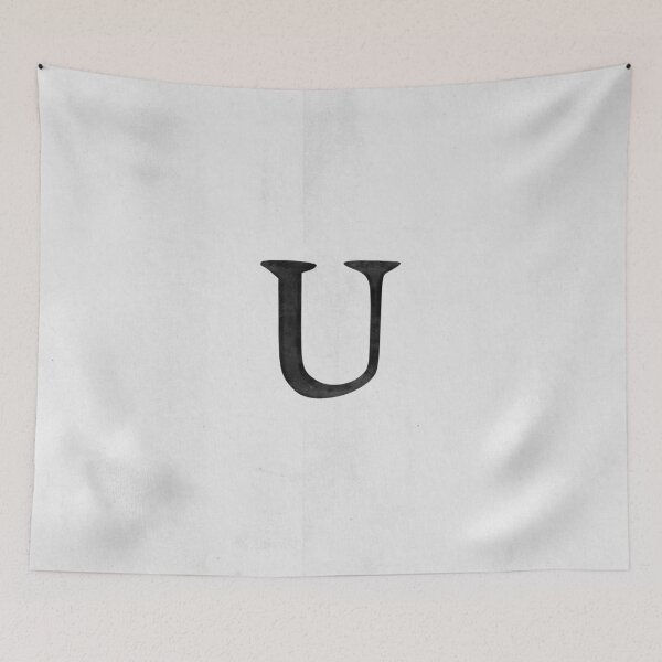 Item preview, Letter U designed and sold by indigogreypayne.