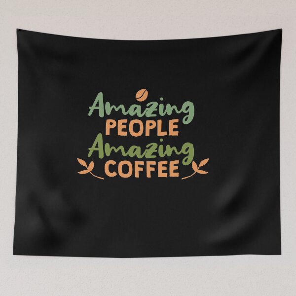 Item preview, Amazing People Amazing Coffee designed and sold by TheFlipRepublic.