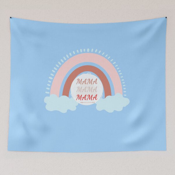 Item preview, mama love rainbow shirt,cute gift for mom  designed and sold by Amirebdesign.