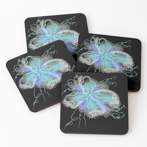 Item preview, Neon fluid art flower designed and sold by Mashusha-art.
