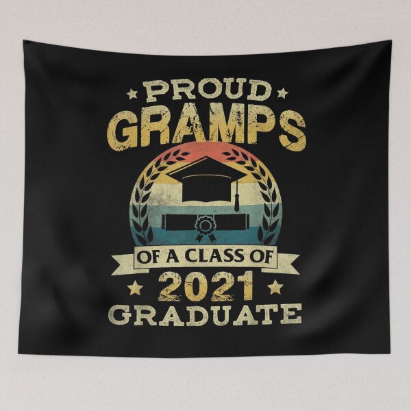 Item preview, Proud Gramps Of A Class Of 2021 Graduate Vintage  designed and sold by sariyahharry.