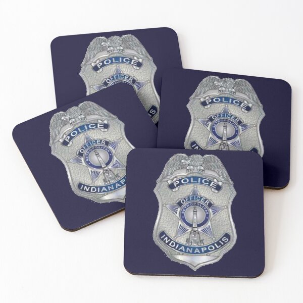 Item preview, Indianapolis Indiana Police Officer Badge designed and sold by Lawrence Baird.