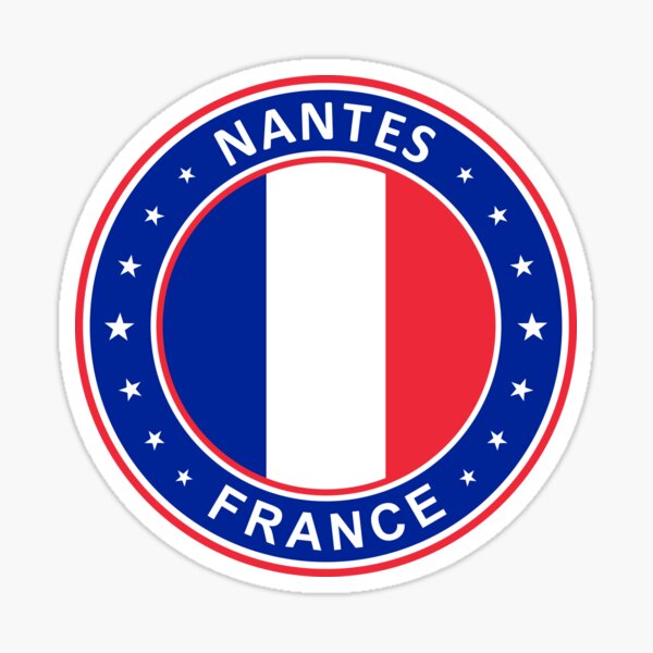 Nantes, France Sticker