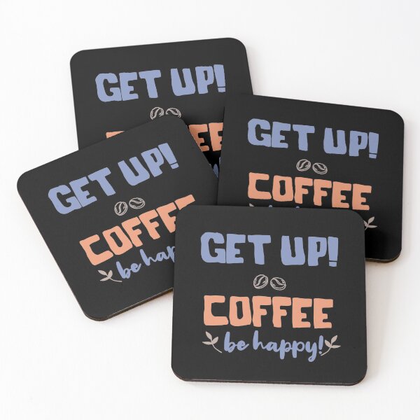 Item preview, Levántate Coffee Be Happy designed and sold by TheFlipRepublic.